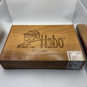 Hobo America's #1 Flavored  Chocolate Cigar Box Wooden Crafts